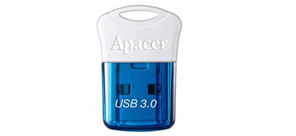 Flash Apacer USB 3.0 AH157 64Gb blue (29caa1-15321)