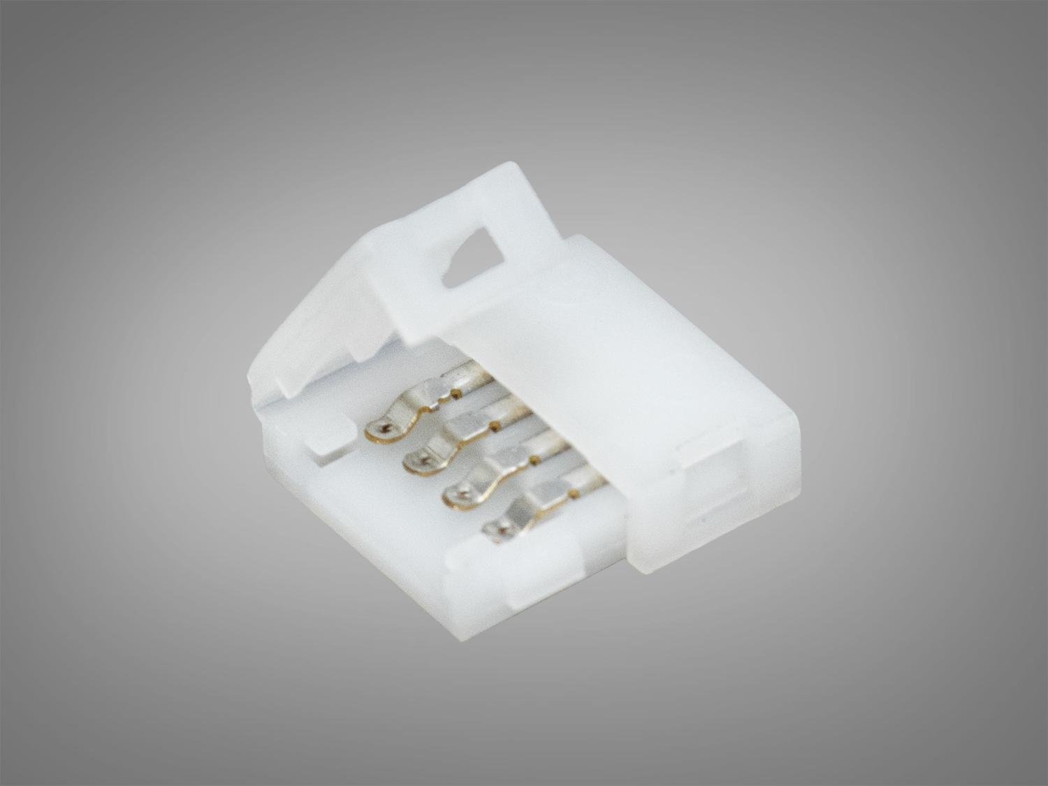 Конектор для RGB стрічки (PCON 4pin-10mm-matt)
