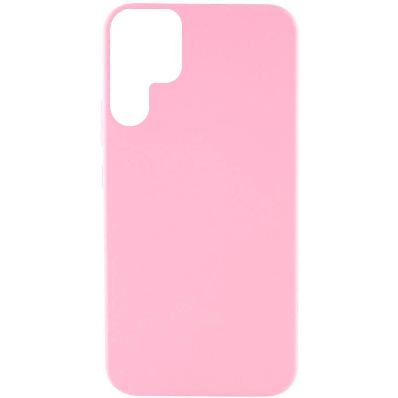 Противоударный чехол Silicone Cover Lakshmi Full Camera (AAA) для Samsung Galaxy S22 Ultra РОЗОВЫЙ / LIGHT PINK