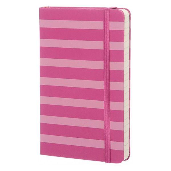 Блокнот Moleskine Stripes маленький Рожевий (SKTGMM710STRIPC) - фото 1