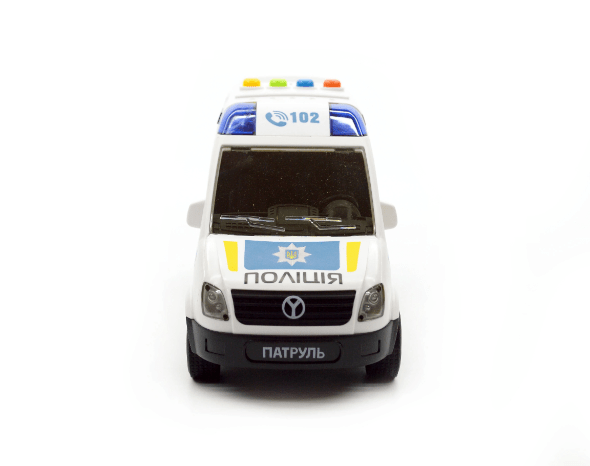 Іграшковий мікроавтобус Union Group 69609 Поліція 21 см (46543) - фото 7 Іграшковий мікроавтобус Union Group 69609 Поліція 21 см (46543) - фото 7