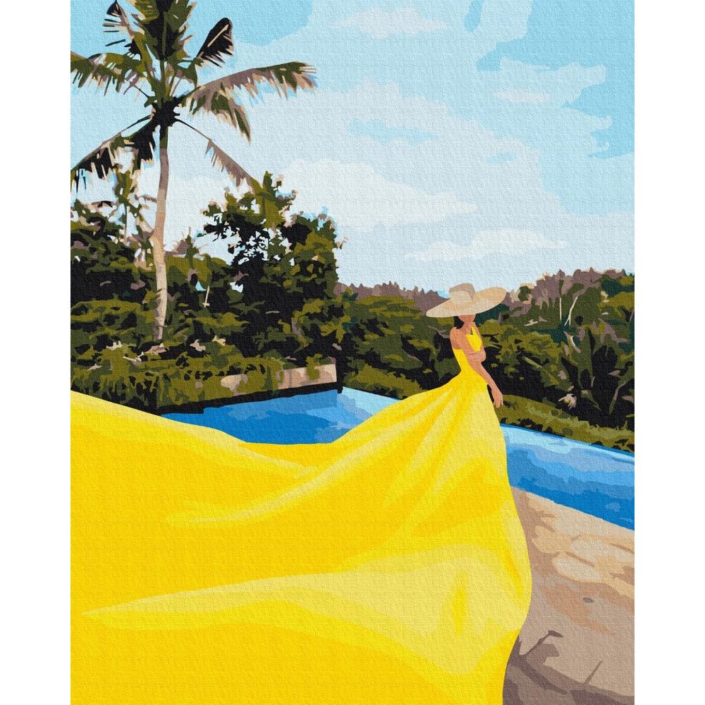 Картина по номерам Ideyka Мечтательный отдых 40x50 см Разноцветный (PM-194-K-938)