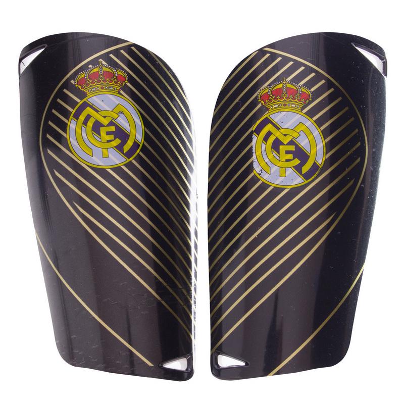 Щитки футбольные SP-Sport FB-6850 REAL MADRID S Черный (DR014821)