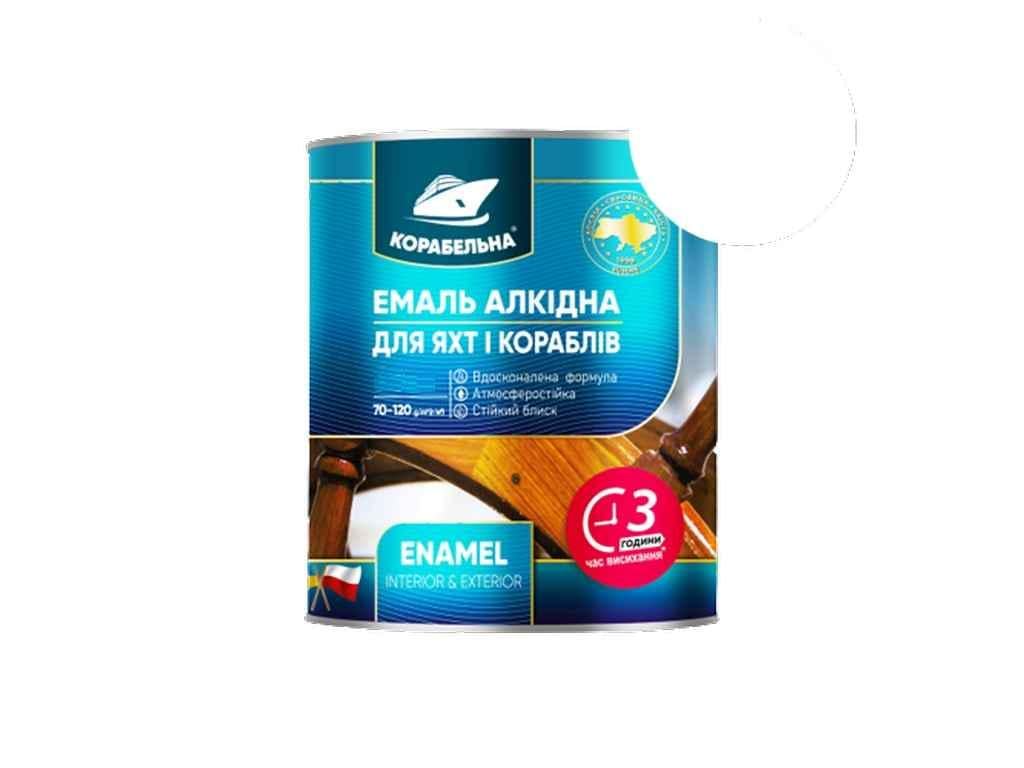 Емаль алкідна ПФ-115 КОРАБЕЛЬНА 0,25 кг Білий (1011630)