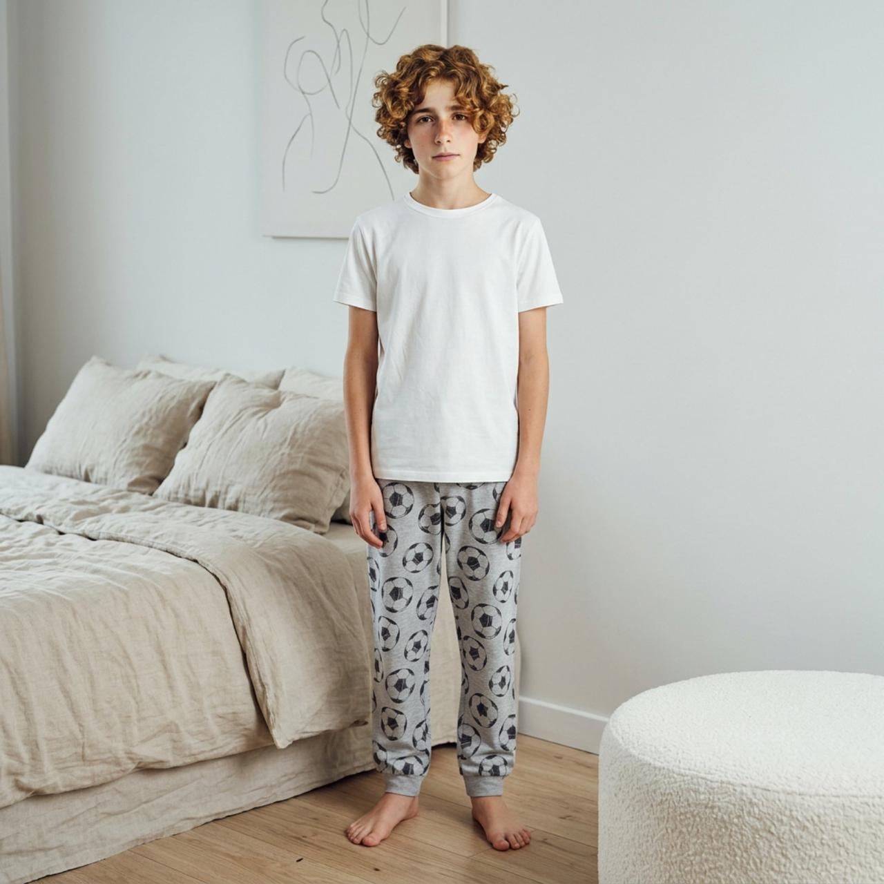 Футболка базовая для мальчика PRIMARK 140 см 9-10 г. Белый (5933987458238-1)