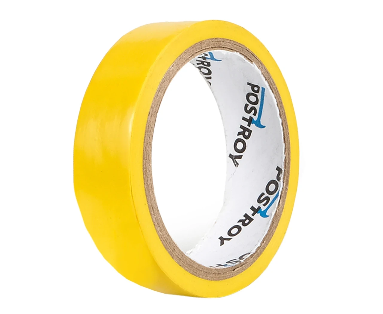 Изоляционная лента Postroy ПВХ 10 м Желтый (2430247129) - фото 1 Изоляционная лента Postroy ПВХ 10 м Желтый (2430247129) - фото 1