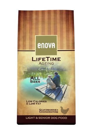 Корм для собак сухой повнораціонний Enova LifeTime Ageing від 7 років 12 кг (CS632)