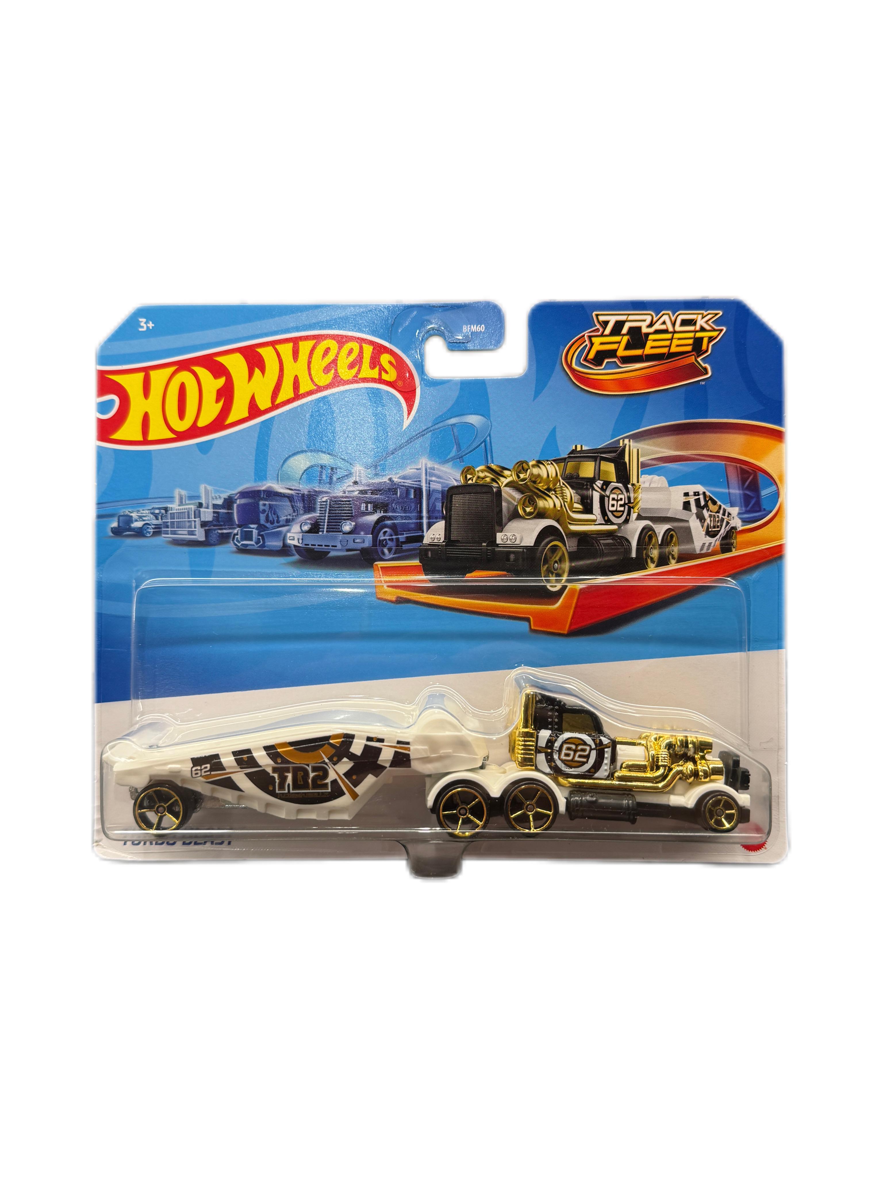 Игрушечный грузовик-трейлер Hot Wheels Fleet-Turbo Beast Truck (21094832)