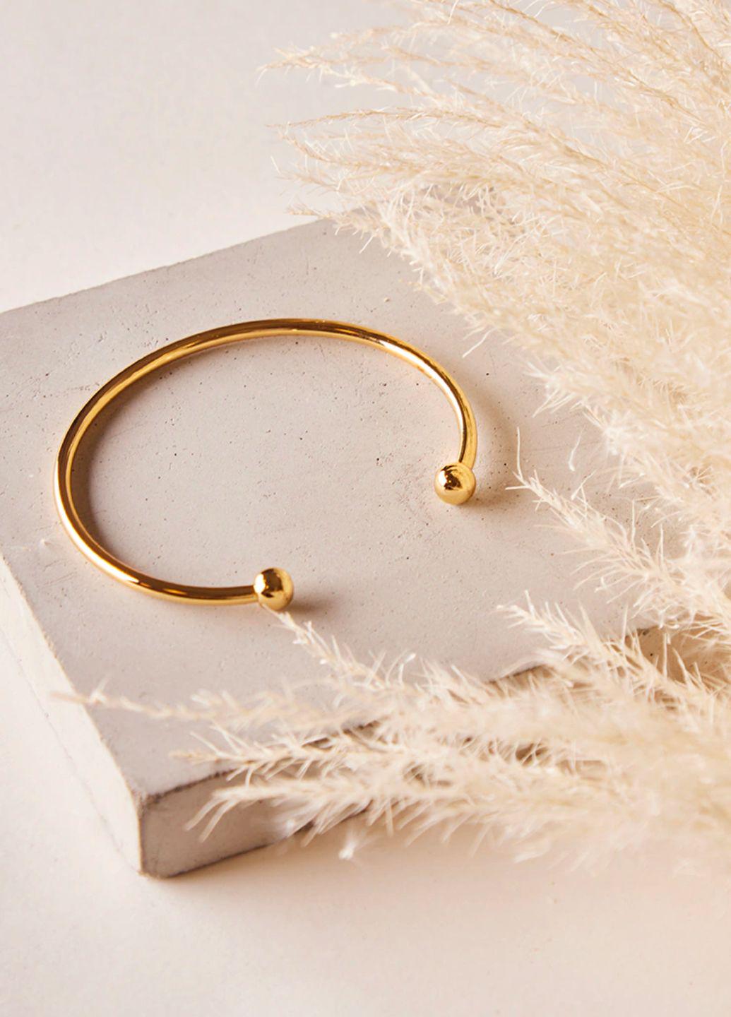 Браслет бэнгл Pretty Little Thing 12270 Золотистый