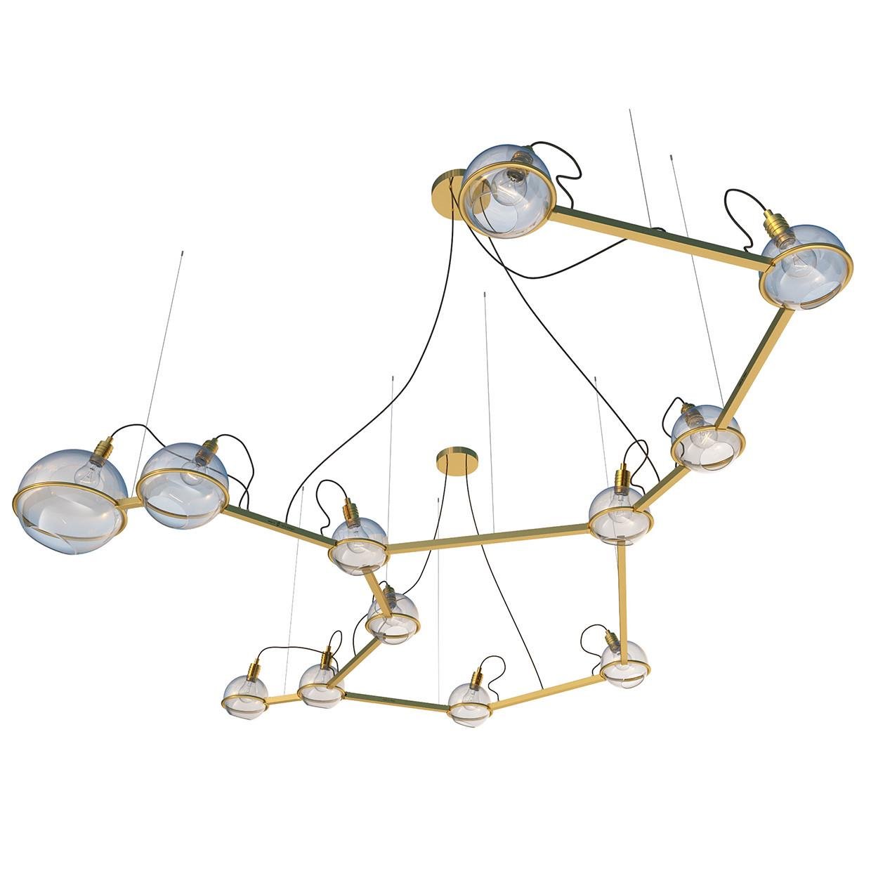 Люстра Pikart Lights Centaurus Созвездие Центавра 20921 Золотой (1692307842)