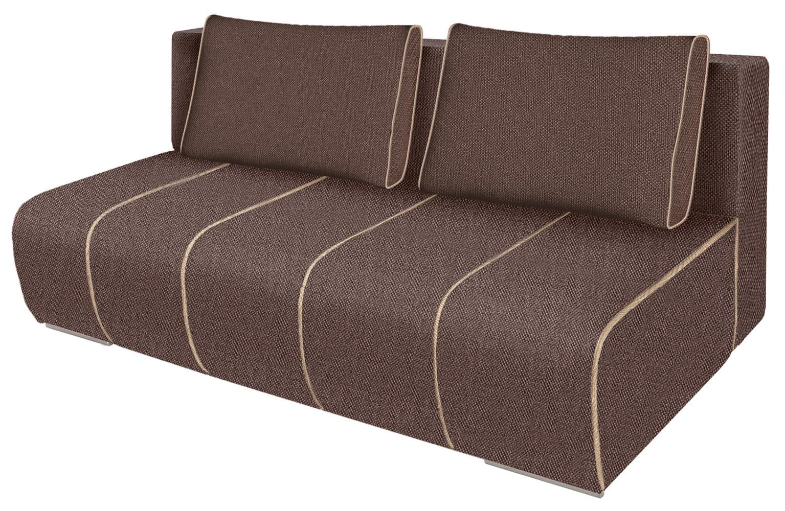 Диван раскладной Modern ЭД ортопедический трехместный Коричневый