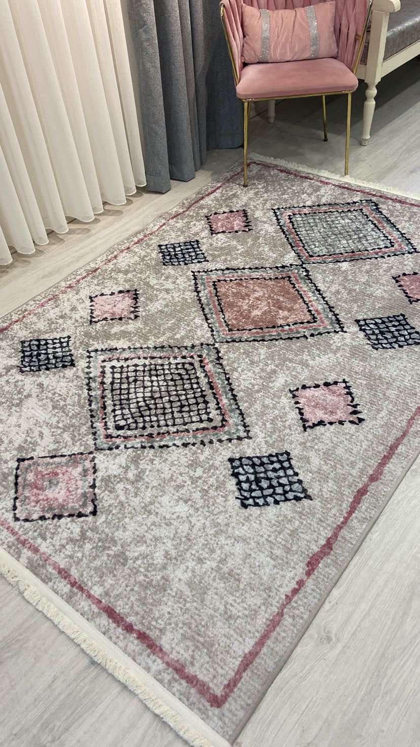 Ковер ARKA HALI с низким плотным ворсом 120x180 см (P1218G)