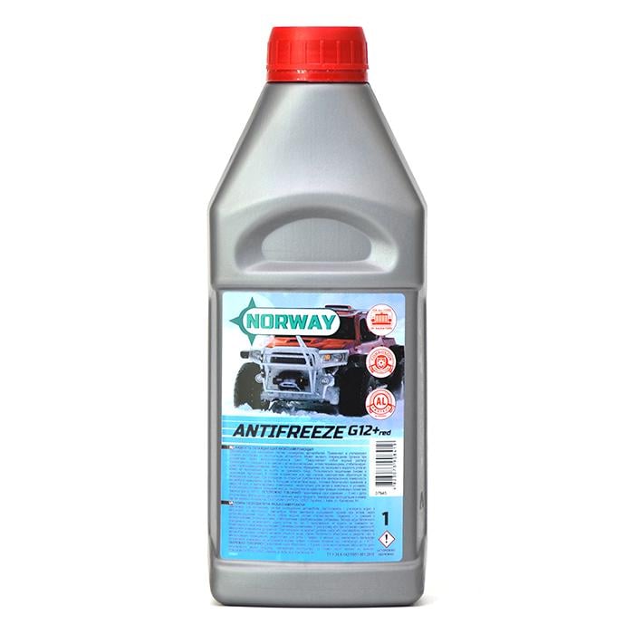Антифриз Norway G12+ 1л 6486 Червоний (77736)
