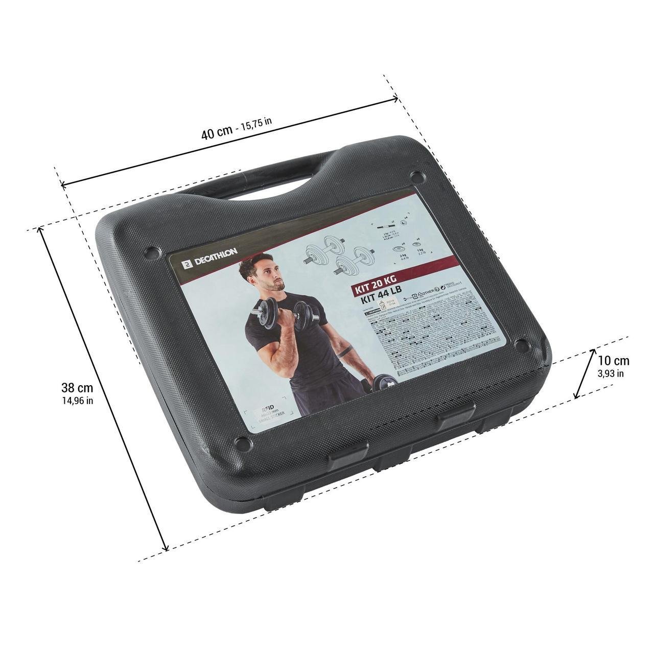 Набір дисків для силових тренувань 20 кг (18205690) - фото 8 Набір дисків для силових тренувань 20 кг (18205690) - фото 8