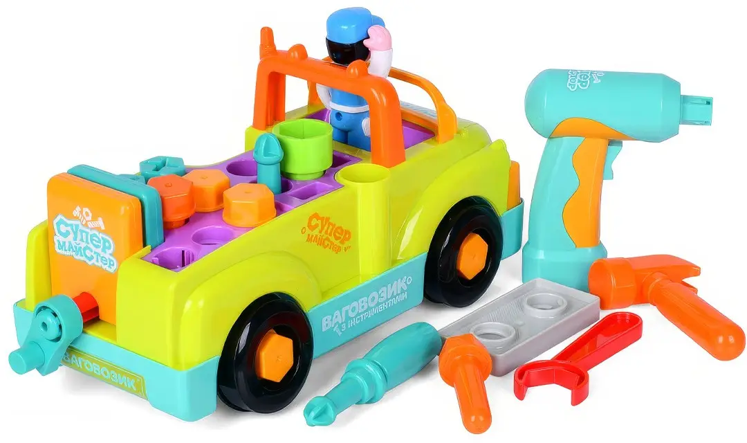 Машина-конструктор 6109 UA Ваговозик с инструментами (6109/12,9)