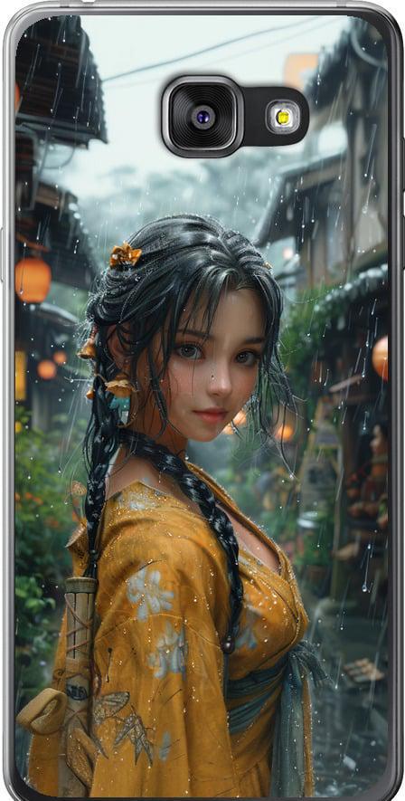 Чехол на Samsung Galaxy A7 (2016) A710F Anime-girl (6133t-121-42517)