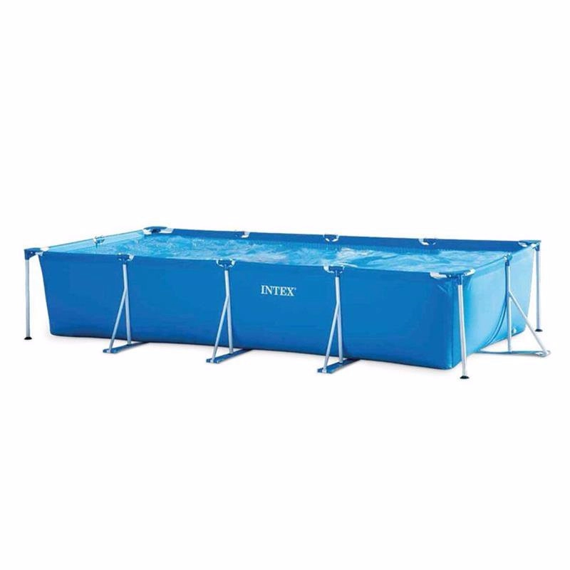 Каркасный бассейн Intex Rectangular Frame 450-220-84 см 7127 л (28273) - фото 1 Каркасный бассейн Intex Rectangular Frame 450-220-84 см 7127 л (28273) - фото 1