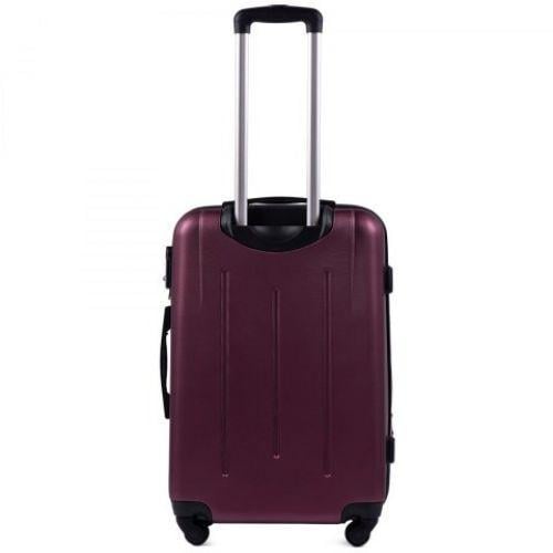 Чемодан пластиковый Wings 304 маленький Бордовый - фото 2 Чемодан пластиковый Wings 304 маленький Бордовый - фото 2