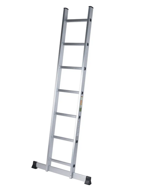 Драбина приставна Procraft PLA1.202 7 сходинок 193 см 150 кг (31802383)