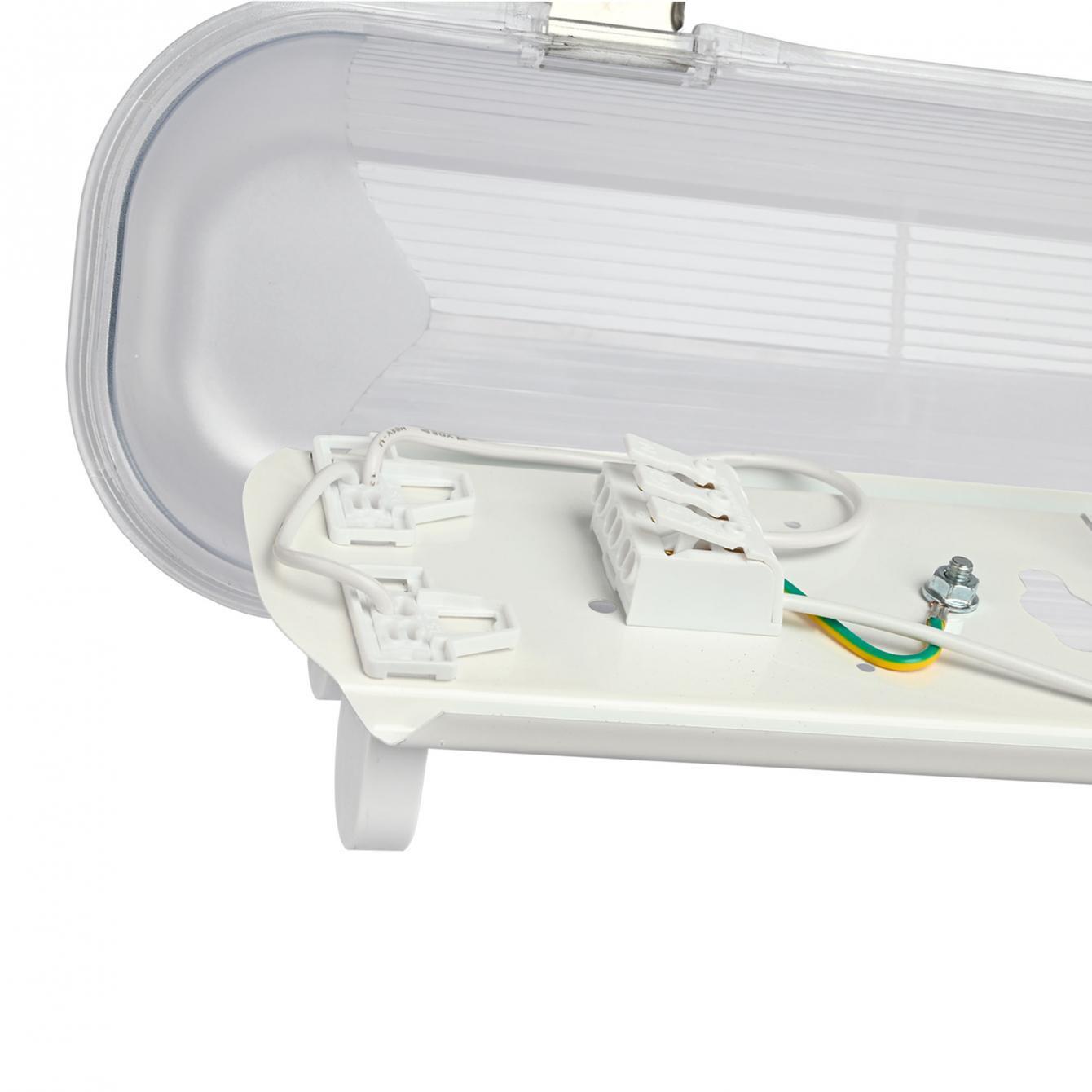 Лінійний світильник промисловий Videx IP65 під лампу 2хТ8 1,2М 220V (24405351) - фото 10