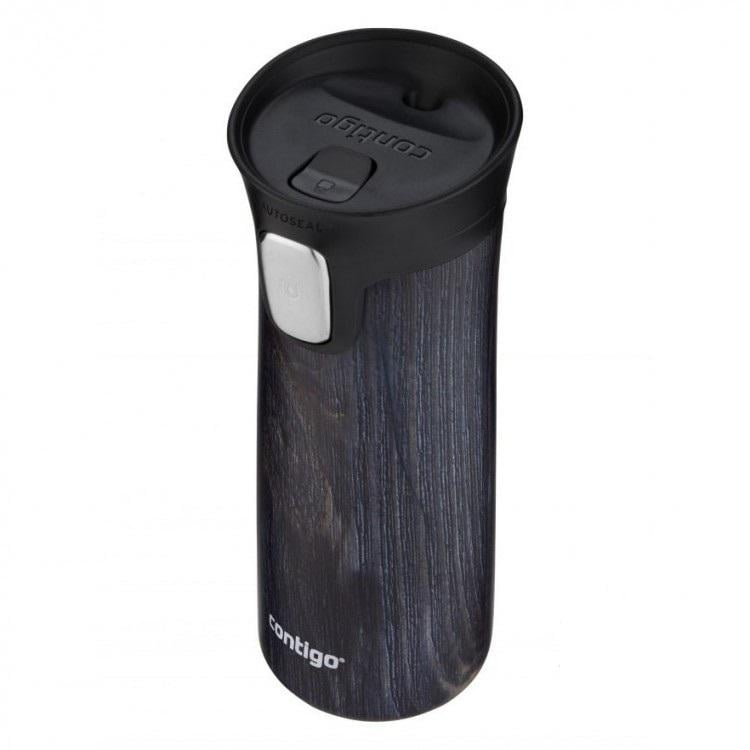 Термокружка Contigo Stainless Steel Coffee Couture 420 мл Indigo Wood - фото 3