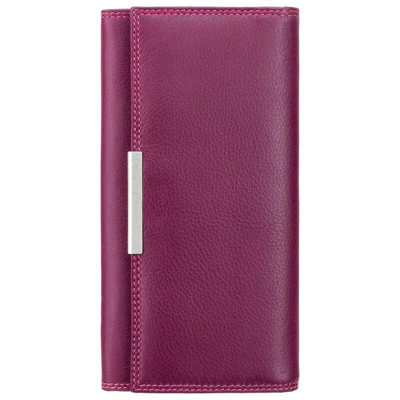 Кошелек женский кожаный Visconti Paloma Plum Multi (R11 PLUM MULTI)