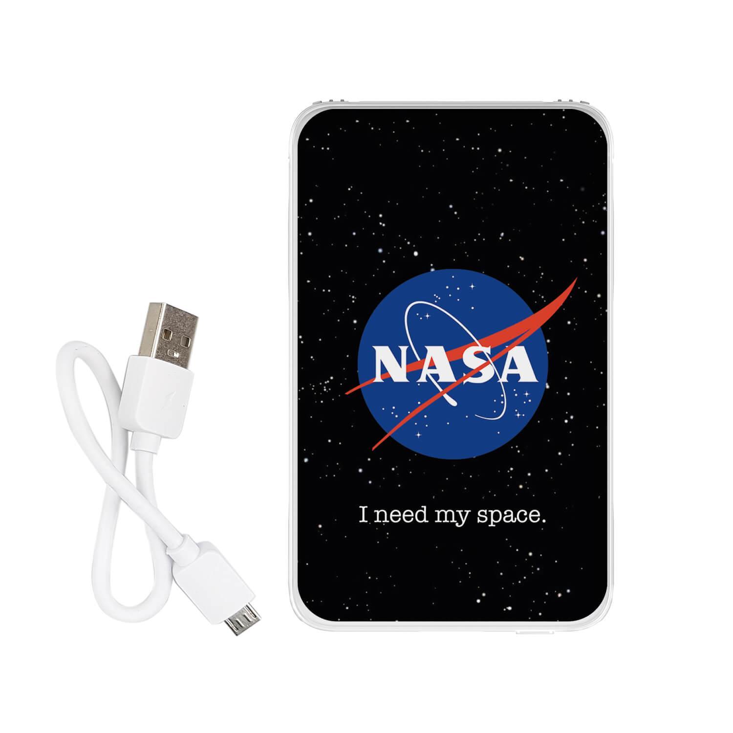 Повербанк с принтом "NASA" 5000 mAh