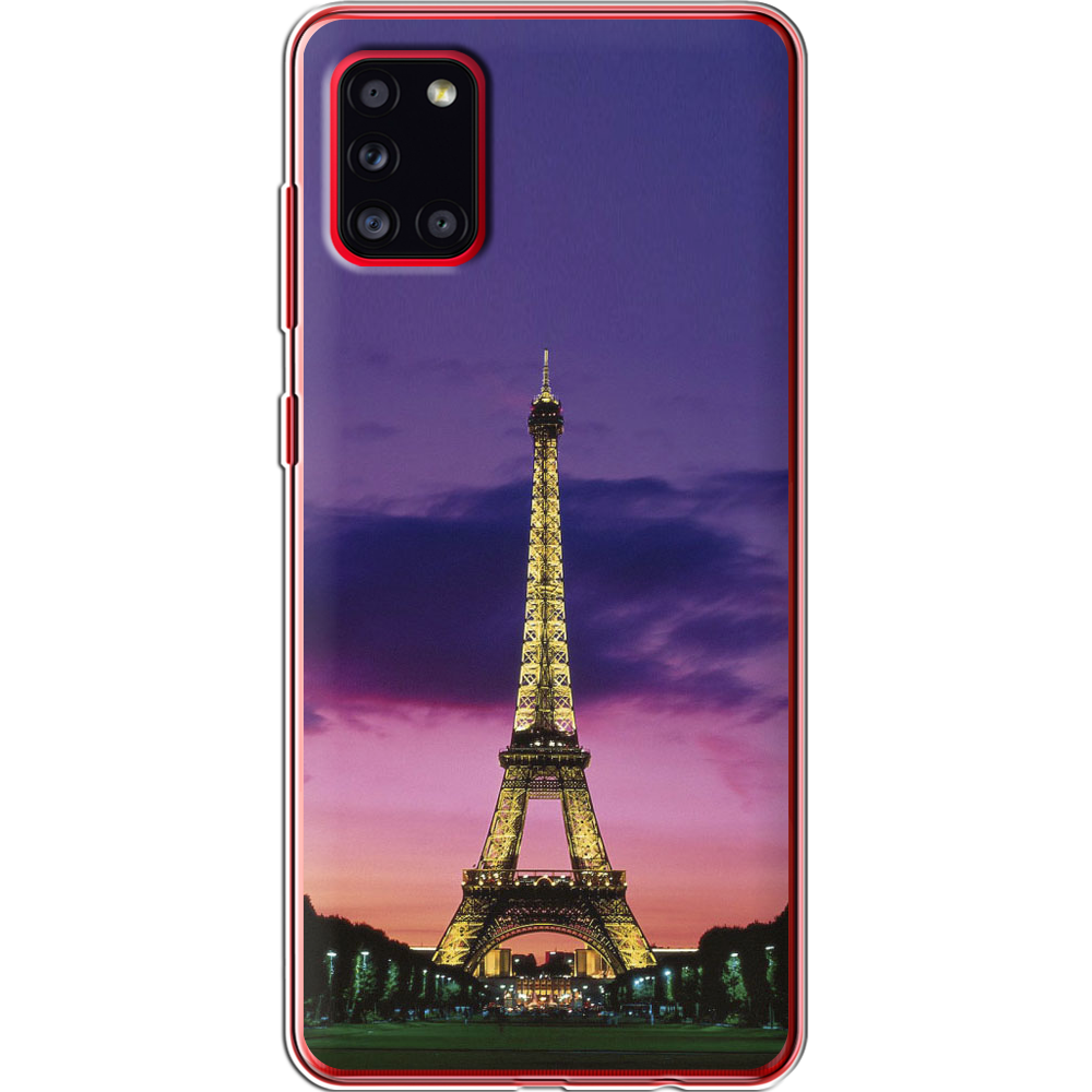 Чехол Boxface Samsung A315 Galaxy A31 Полночь в Париже Прозрачный силикон (39470-up964-39470)