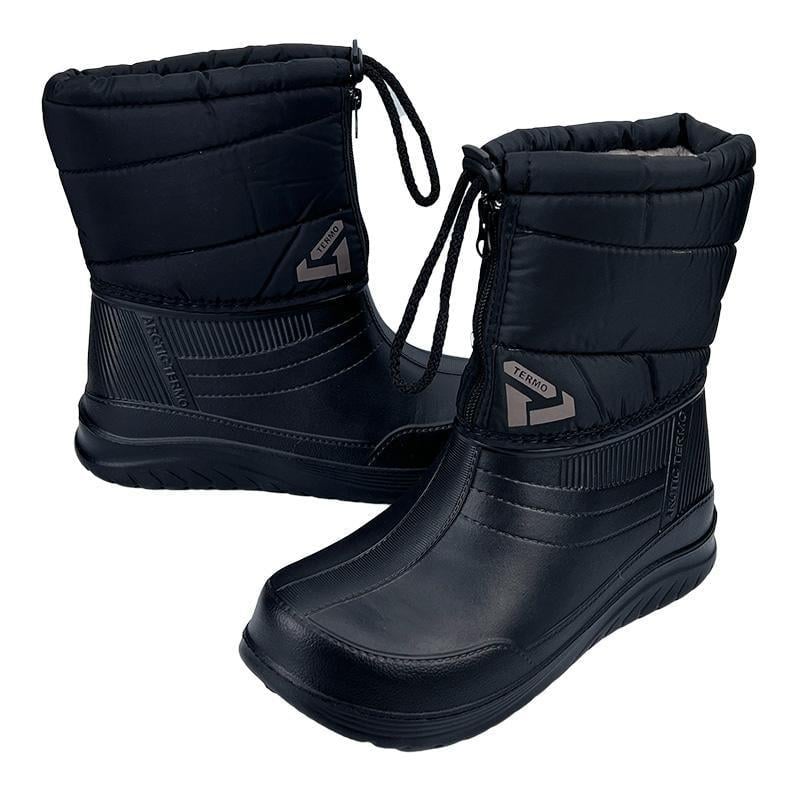 Сапоги женские пеновые утепленные на молнии 3091-1 p. 38 24,5 см Черный (91024914) - фото 2 Сапоги женские пеновые утепленные на молнии 3091-1 p. 38 24,5 см Черный (91024914) - фото 2