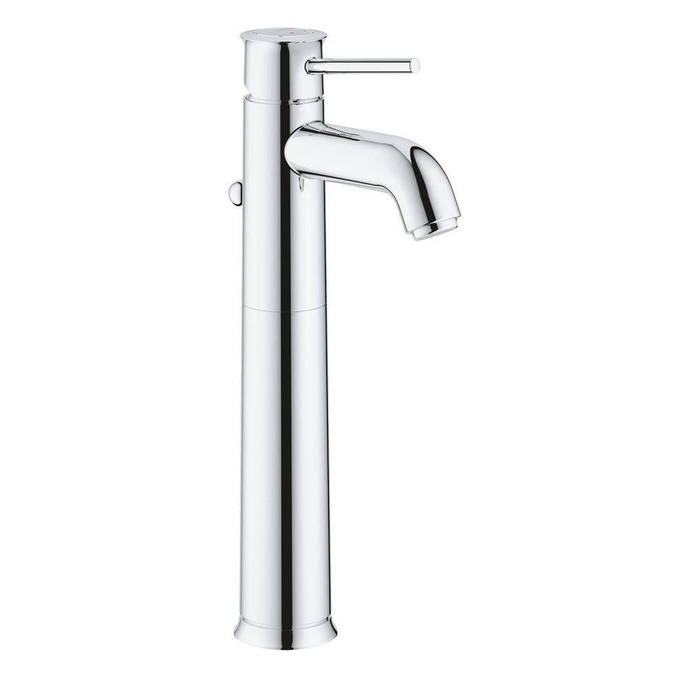 Змішувач для умивальника Grohe BauClassic 32868000 високий одноважільний Хром (111084)