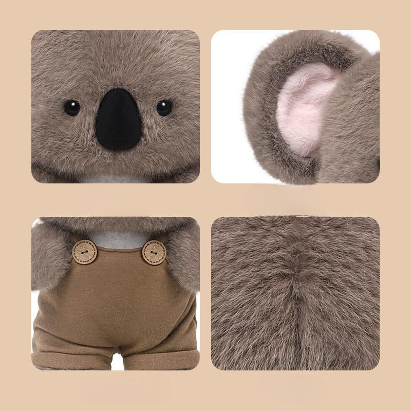 М'яка плюшева іграшка Jooki Overalls Коала 31 см Коричневий - фото 4 М'яка плюшева іграшка Jooki Overalls Коала 31 см Коричневий - фото 4