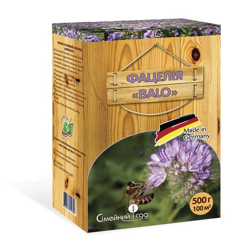 Насіння газонної трави Сімейний сад Фацелія Balo 500 г (cc836112)