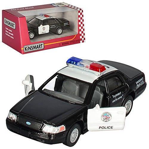 Машинка поліцейська металева Kinsmart KT5327W FORD Crown (8153) - фото 2 Машинка поліцейська металева Kinsmart KT5327W FORD Crown (8153) - фото 2