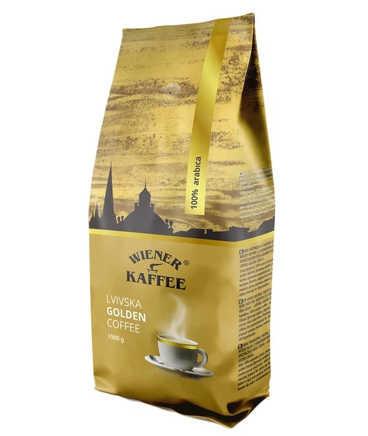 Кава зернова Wiener Kaffee Golden Coffee 1 кг