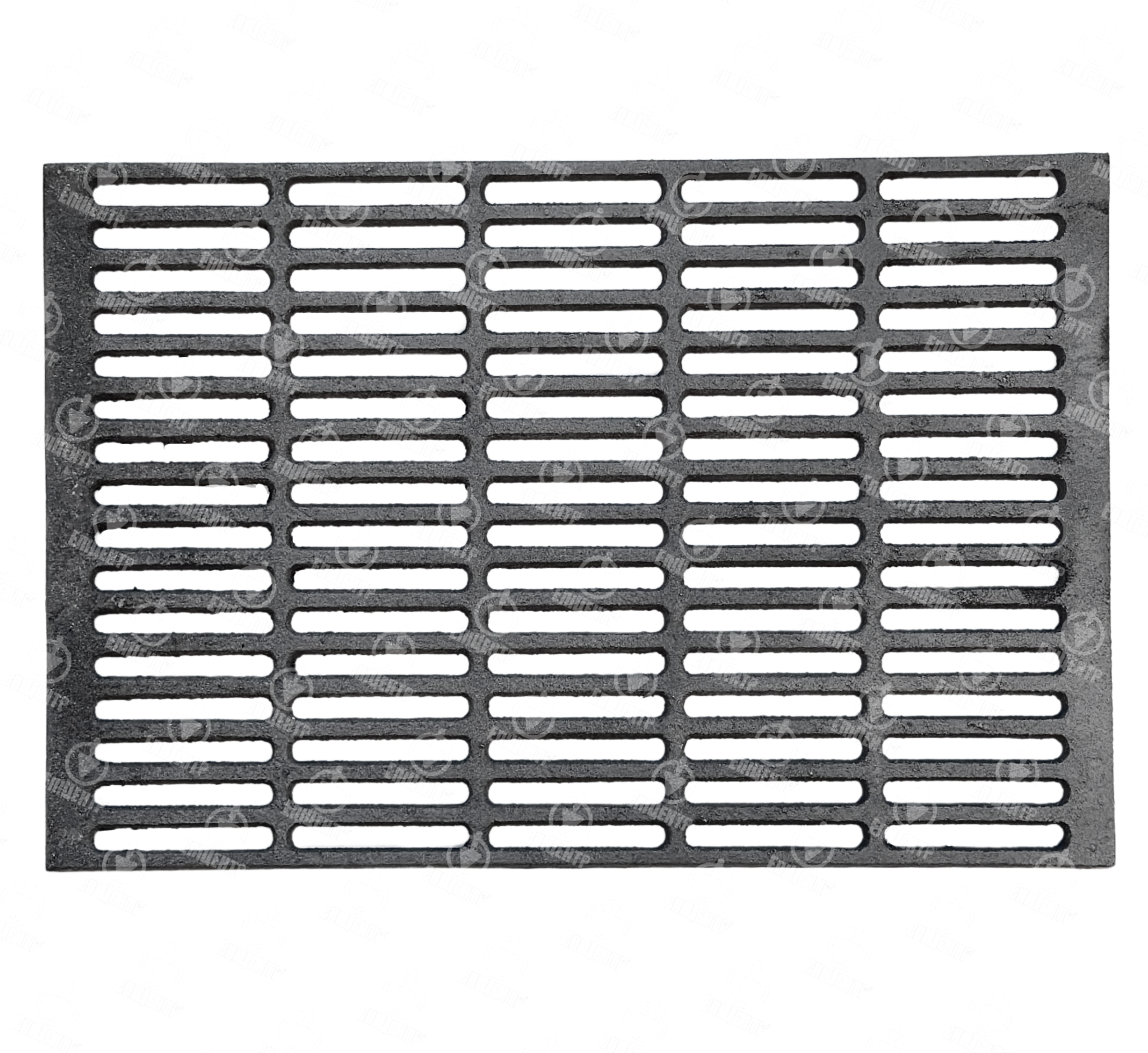 Решетка-гриль чугунная №4 для мангала 530х360 мм