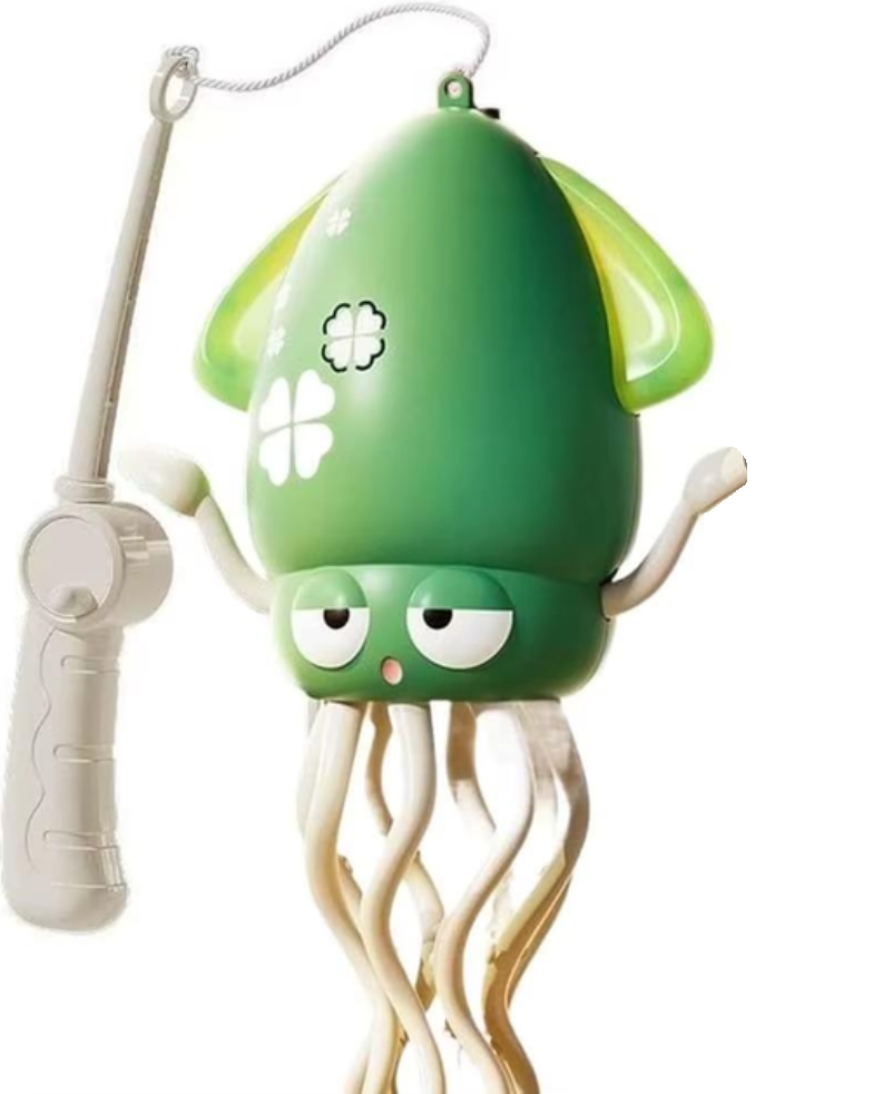 Интерактивная игрушка Electric Dance Squid танцующий осьминог с музыкой и подсветкой аккумуляторный (28542721)
