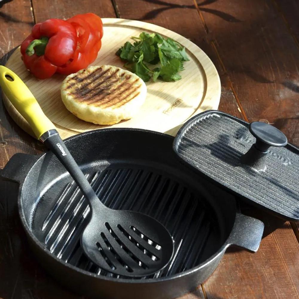 Сковорода-гриль круглая Fissman 26 см (4072) - фото 3 Сковорода-гриль круглая Fissman 26 см (4072) - фото 3