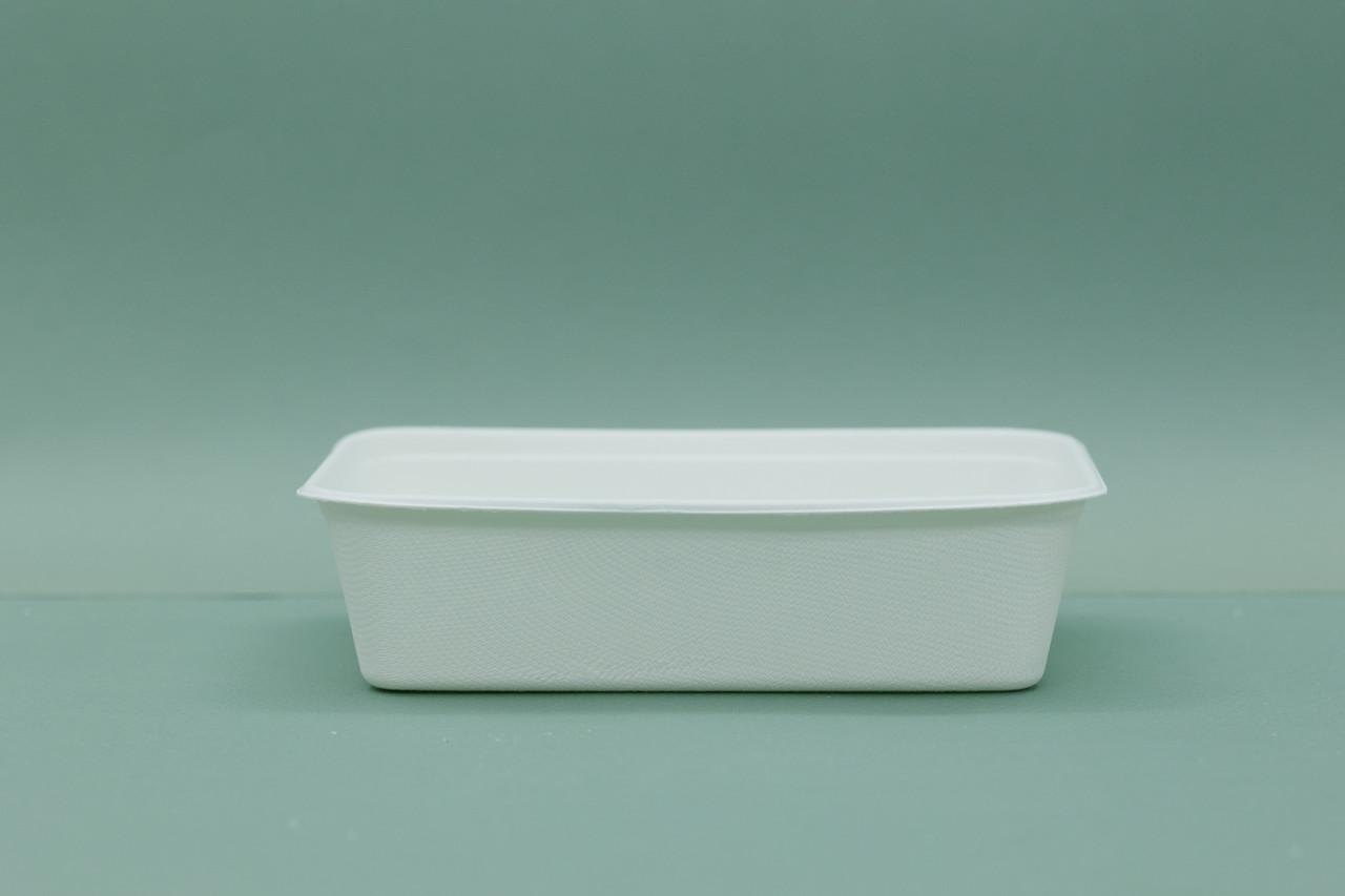 Одноразовый лоток Эко из сахарного тростника 500 мл 50 шт. 17х12 см - фото 3 Одноразовый лоток Эко из сахарного тростника 500 мл 50 шт. 17х12 см - фото 3