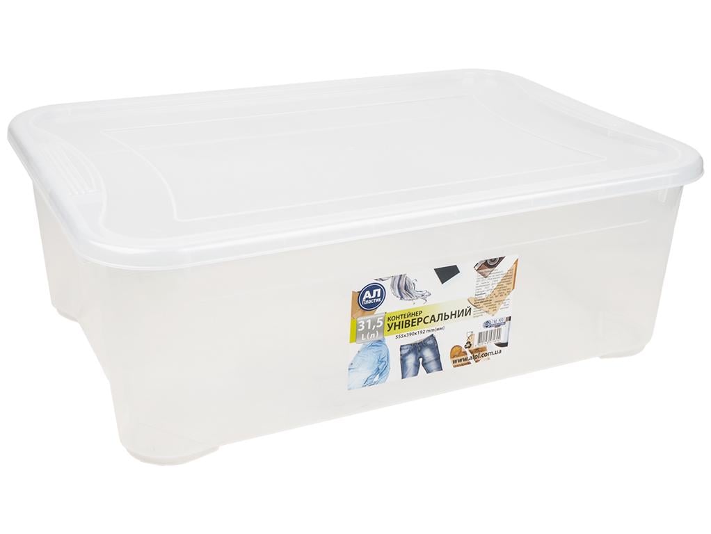 Контейнер Easy Box 31,5 л Прозрачный (MAP-71894) Контейнер Easy Box 31,5 л Прозрачный (MAP-71894)