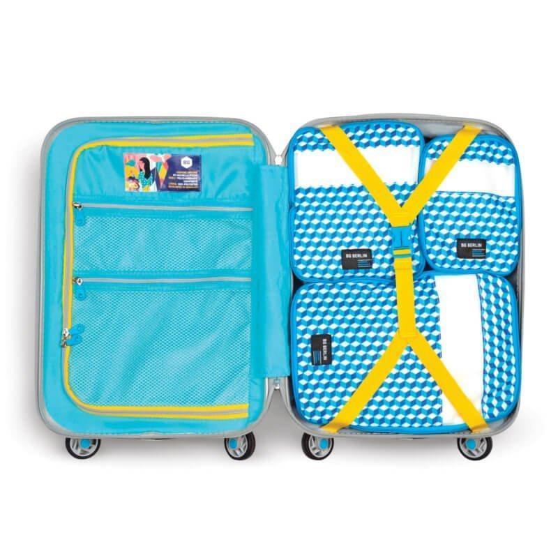Набор органайзеров для багажа BG Berlin LUGGAGE Blue (Bg009-01-140) - фото 2 Набор органайзеров для багажа BG Berlin LUGGAGE Blue (Bg009-01-140) - фото 2