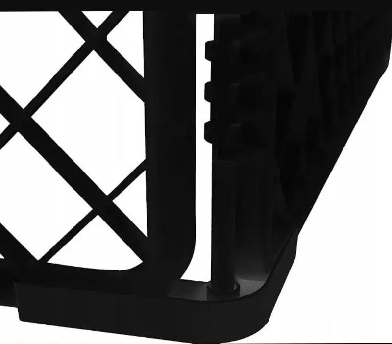 Клітка загін для собак Malatec з ABS пластику 90x90x60 см Чорний - фото 7 Клітка загін для собак Malatec з ABS пластику 90x90x60 см Чорний - фото 7