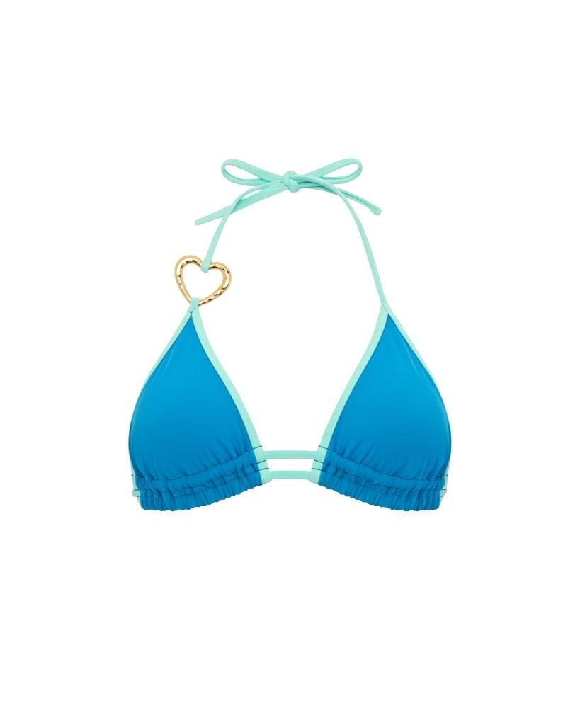 Верх купальника Beach Bunny М Голубой (B2553T1-blue)
