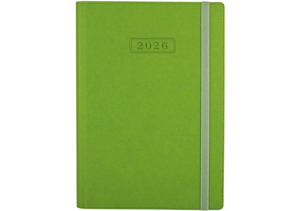 Дневник датированный Optima Cross 2026 А5 352 стр. Фисташковый (O25235-67)