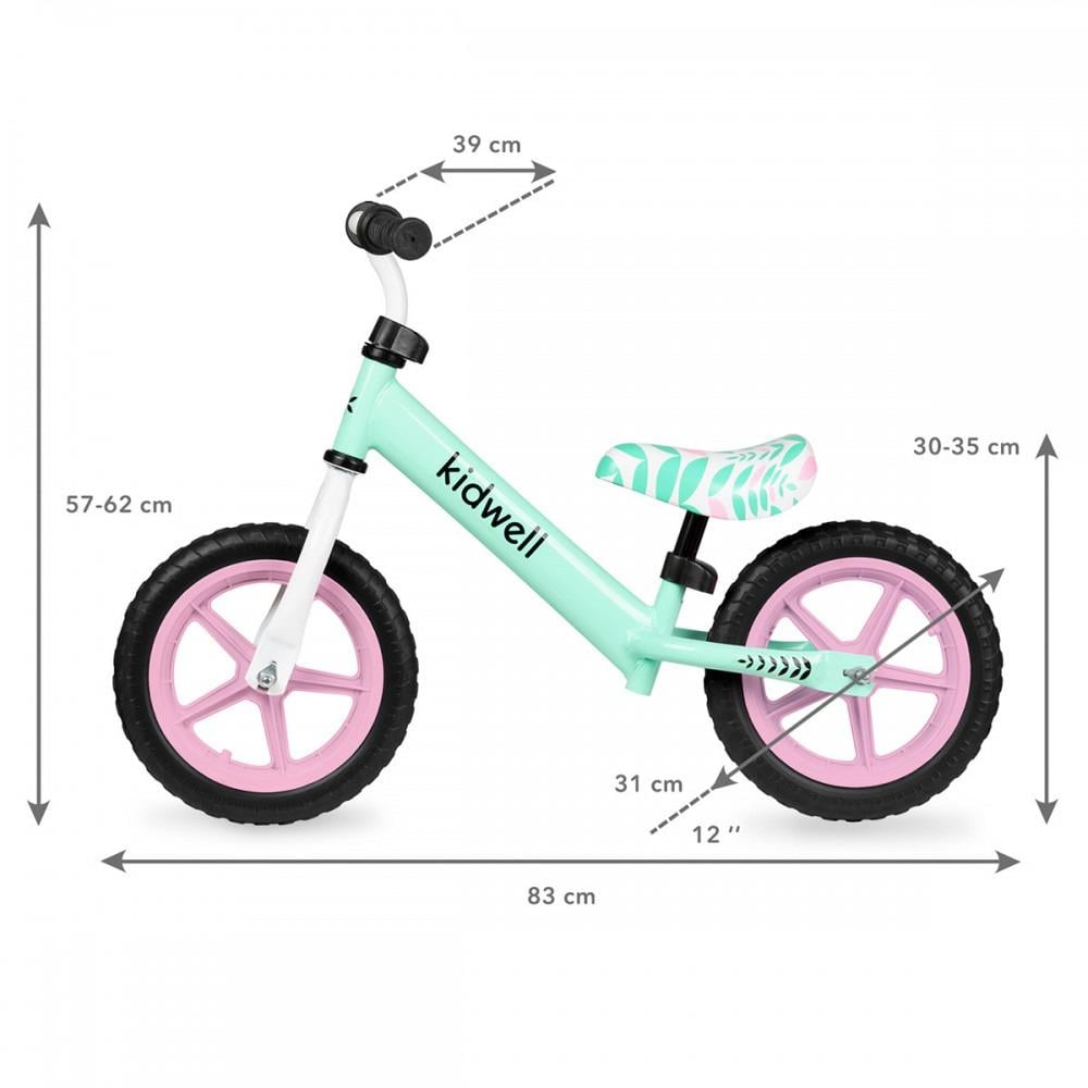 Биговел детский Kidwell Rebel усиленный 83x64x39 см Мятный (KRM) - фото 3