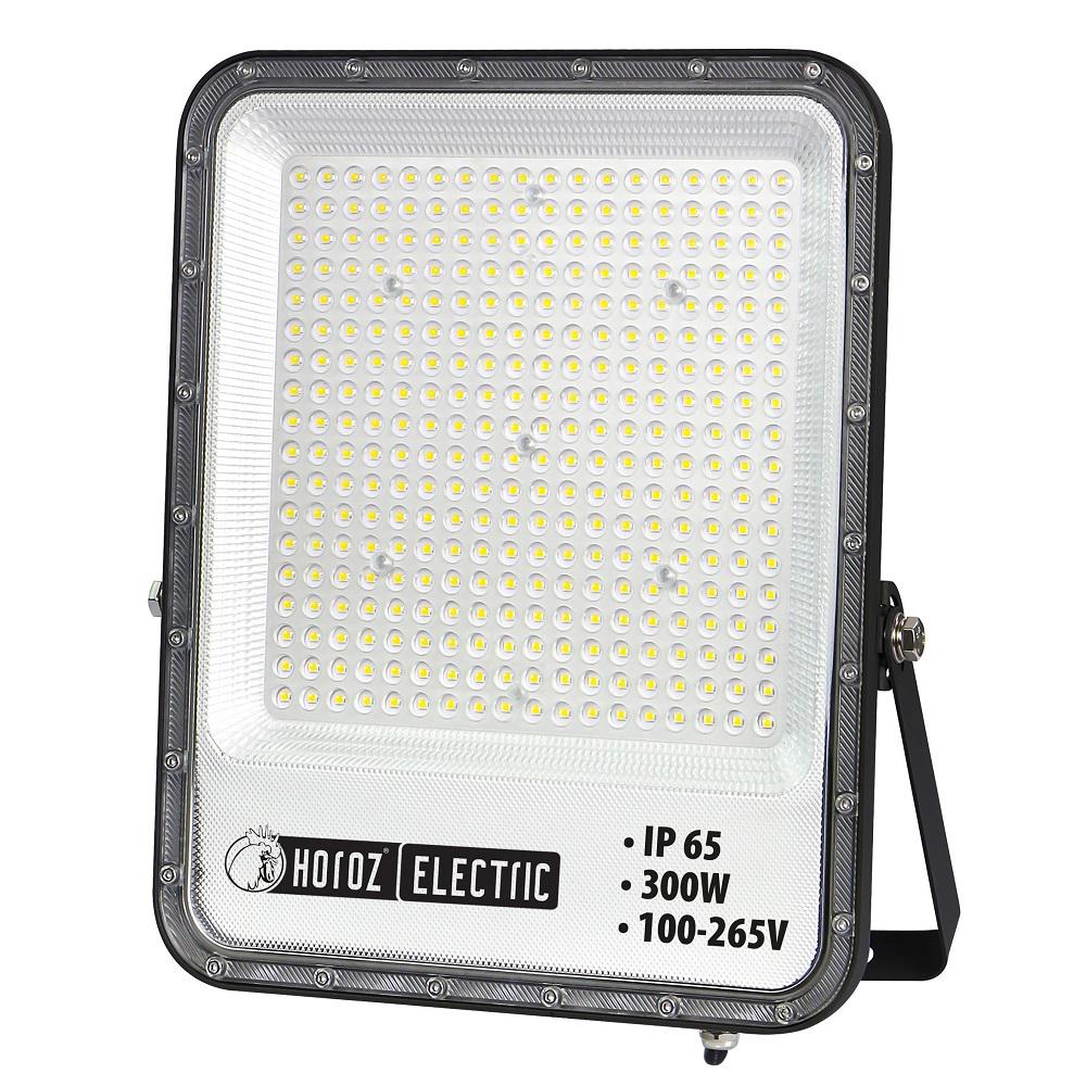 Прожектор светодиодный HOROZ ELECTRIC PALLAS-300 3CCT 300W Черный