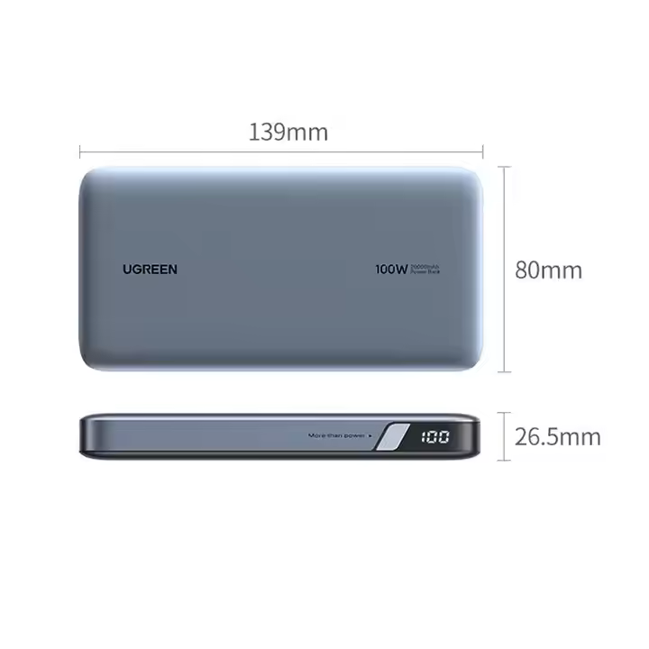 Зовнішній акумулятор Ugreen PB720 20000 mAh 100W (2000133) - фото 13