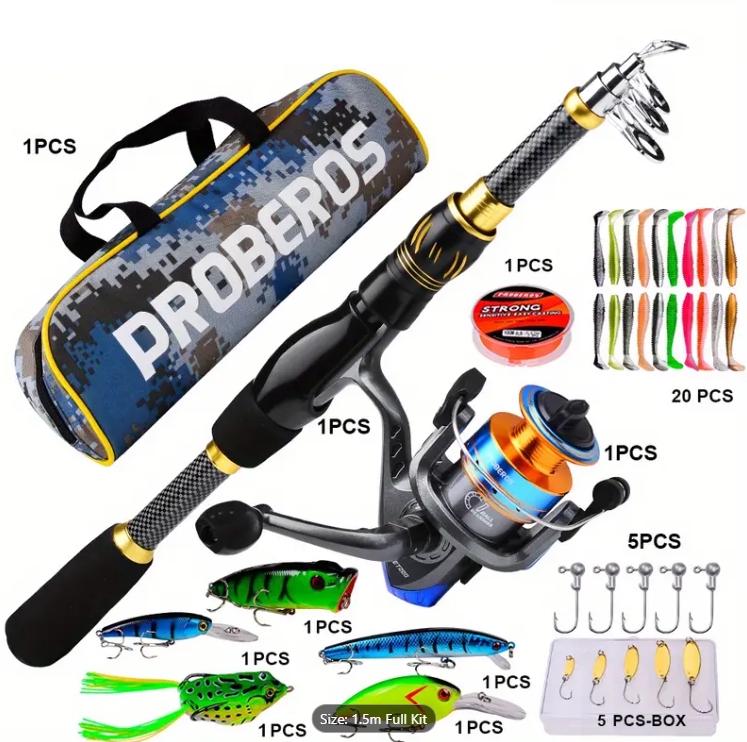 Набір для риболовлі Probeach Proberos HWCSET105 Set 1,5 м (27563728) - фото 4 Набір для риболовлі Probeach Proberos HWCSET105 Set 1,5 м (27563728) - фото 4