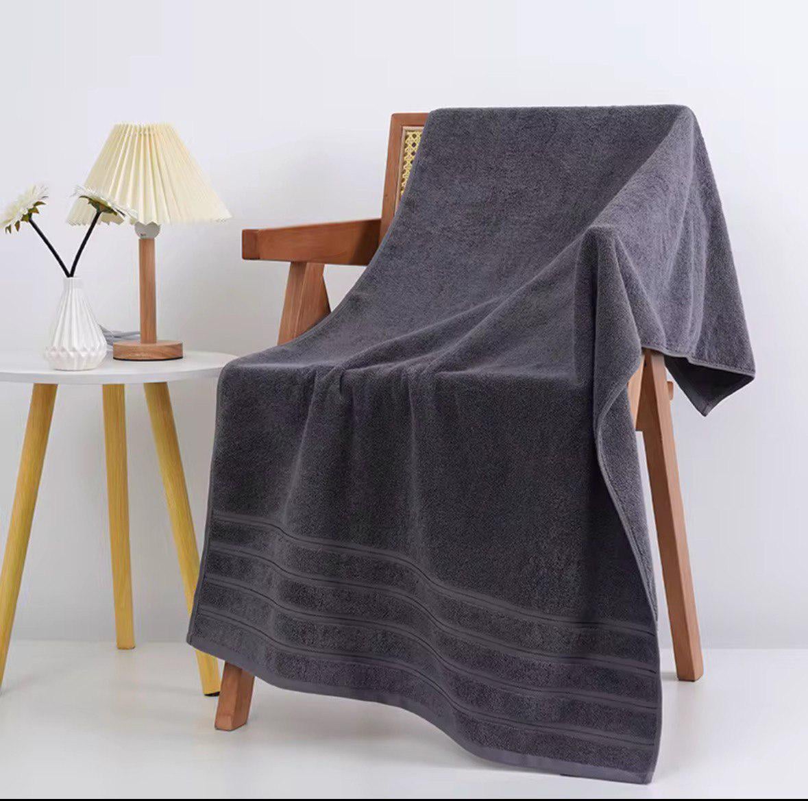 Набор полотенец Softness LUX 2в1 150х70 см/74х34 см Графитовый (NR3in1Softness LUXgraphit)