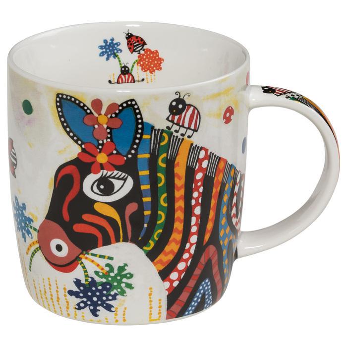 Кружка для кофе Maxwell & Williams Stripes SMILE фарфор 400 мл (2627114)