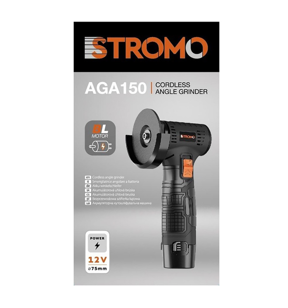 Шлифмашина аккумуляторная Stromo AGA-150 2 АКБ и ЗУ (300150) - фото 3 Шлифмашина аккумуляторная Stromo AGA-150 2 АКБ и ЗУ (300150) - фото 3